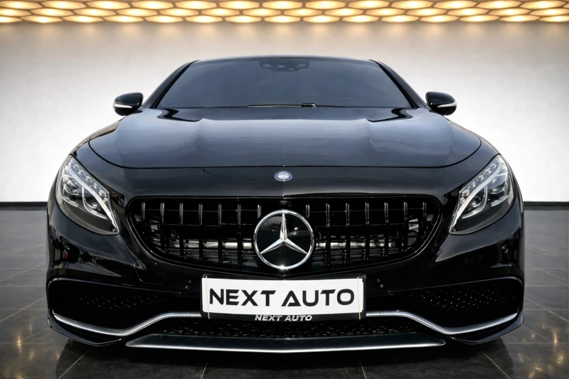 Mercedes-Benz S 63 AMG COUPE 5.5i 585HP V8 BiTURBO 4MATIC FULL, снимка 2 - Автомобили и джипове - 53561907