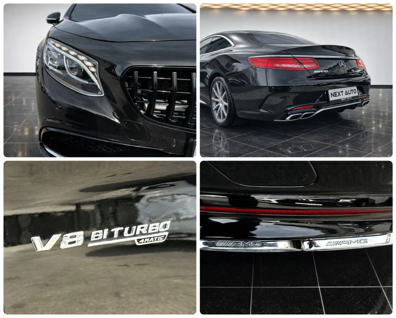Mercedes-Benz S 63 AMG COUPE 5.5i 585HP V8 BiTURBO 4MATIC FULL, снимка 17 - Автомобили и джипове - 53561907