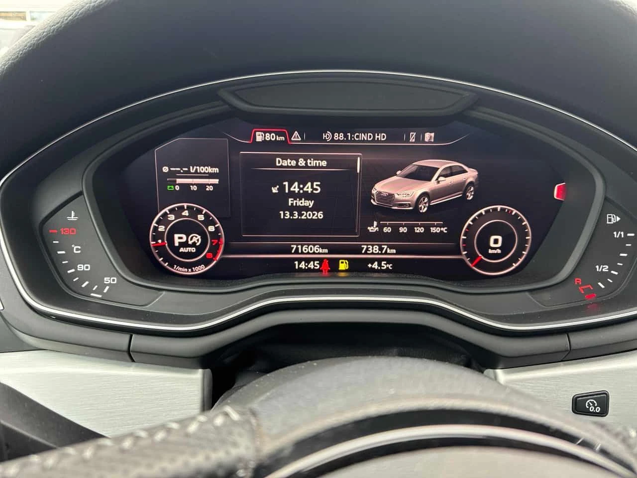 Audi A4  Technik /LED/B&O/CAMERA / ОБДУХВАНЕ !!!, снимка 8 - Автомобили и джипове - 53854467