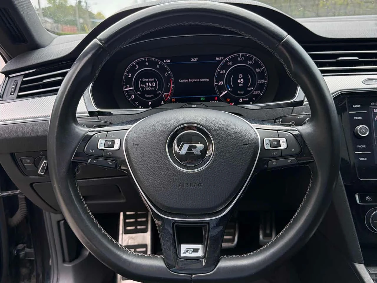 VW Arteon R-LINE /360/DYNAUDIO/ОБДУХВАНЕ, снимка 17 - Автомобили и джипове - 54513540