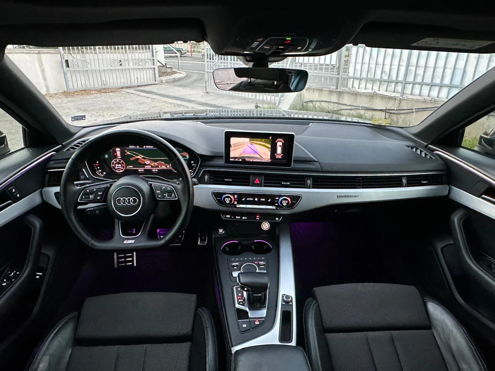 Audi A4 S-line* Дигитал* Панорама* Камера* Серв.история, снимка 11 - Автомобили и джипове - 55631106