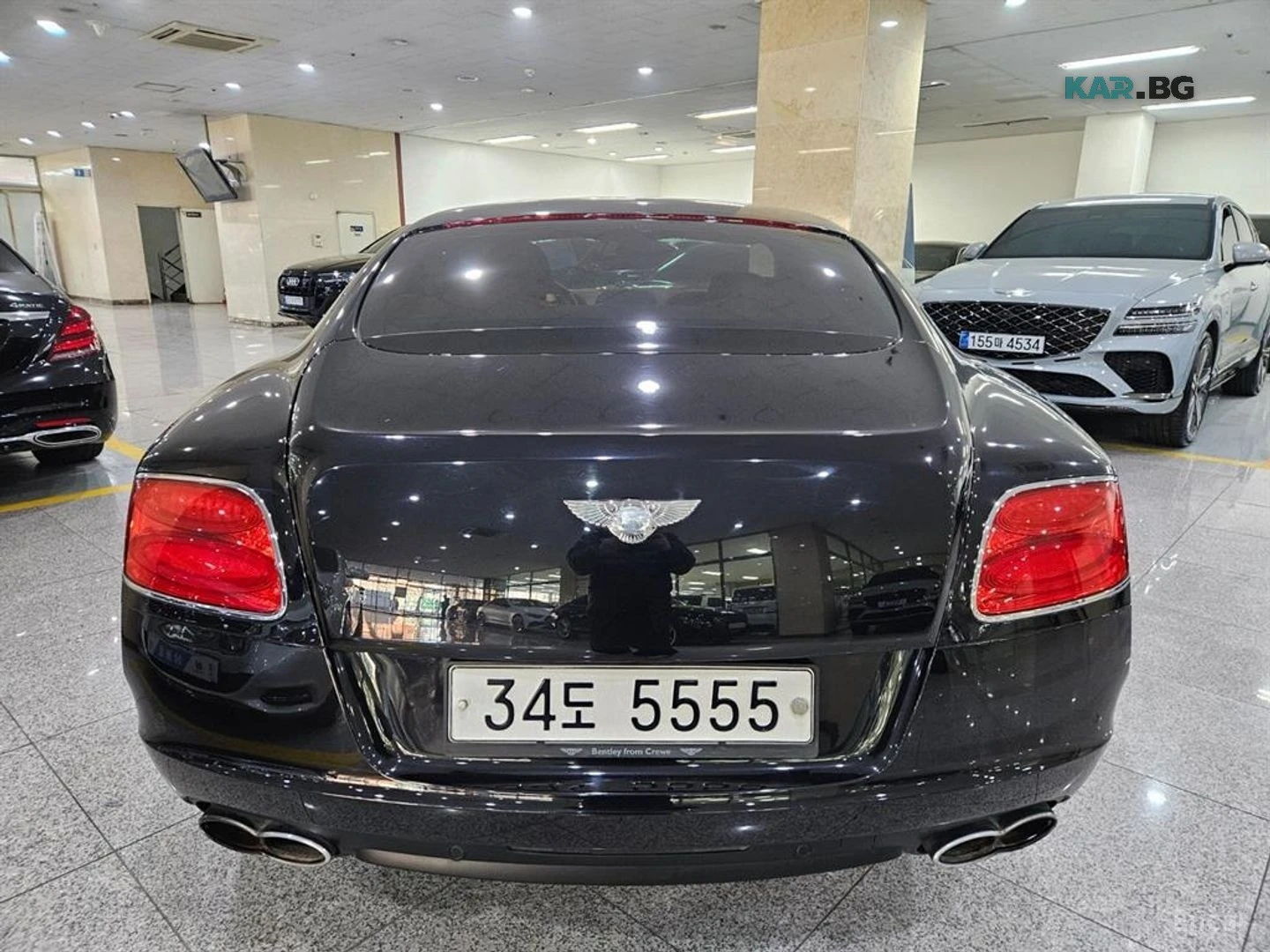 Bentley Continental 4.0 GT* КОЖА* ОБДУХВ* НАВИ* МАСАЖИ, снимка 4 - Автомобили и джипове - 55906063