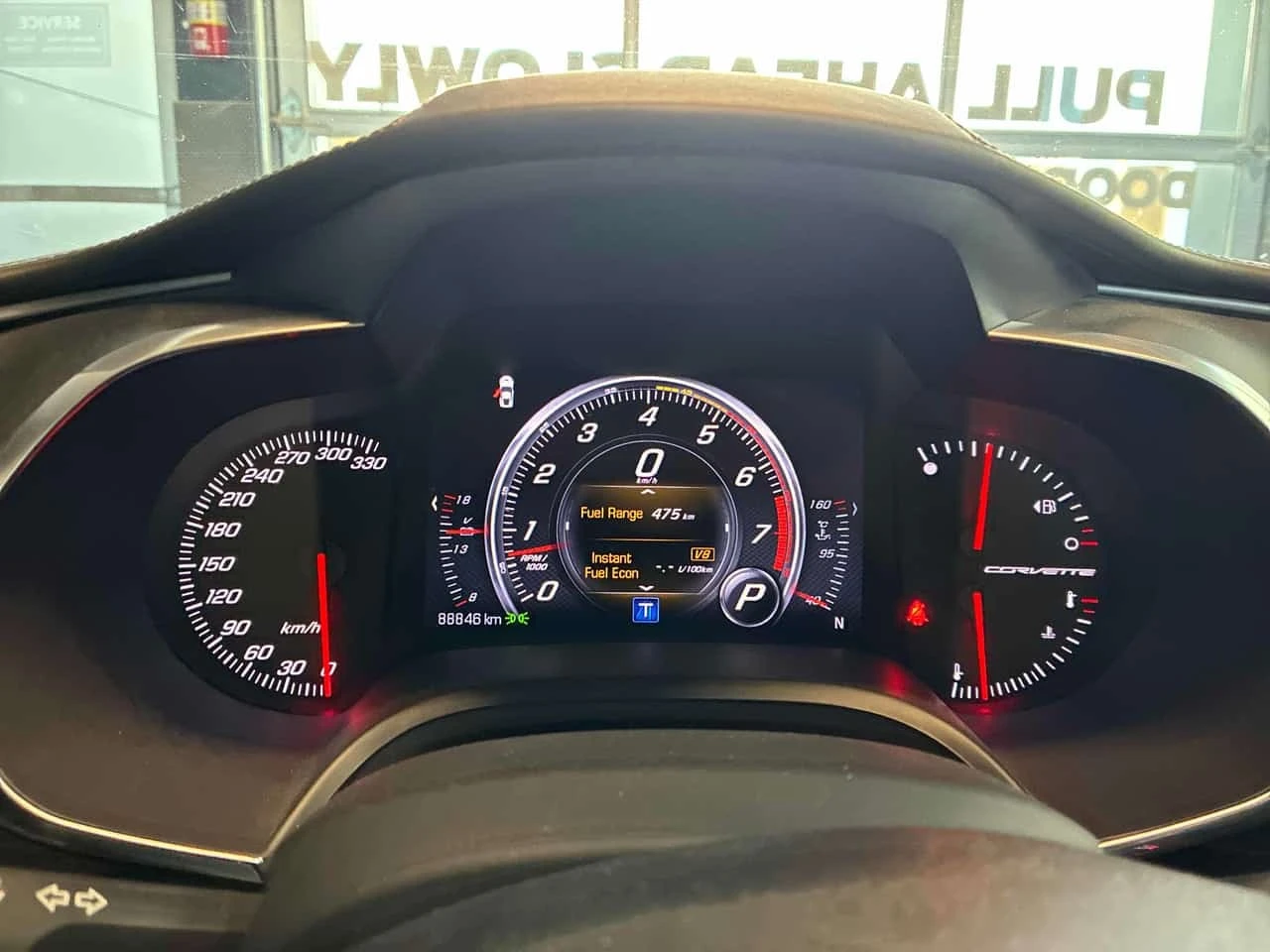 Chevrolet Corvette * Z51 3LT * CARFAX * БЕЗ ПЪРВОНАЧАЛНА ВНОСКА, снимка 8 - Автомобили и джипове - 56233522