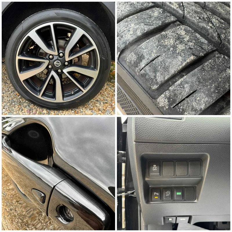 Nissan Qashqai 1.6DCI* TEKNA* FULL* 360* Автомат* , снимка 15 - Автомобили и джипове - 52148989