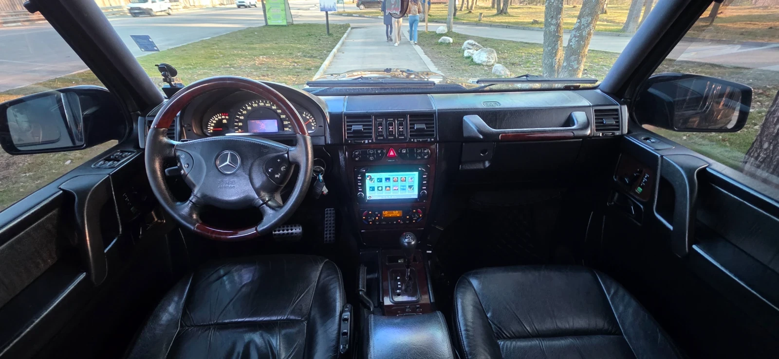 Mercedes-Benz G 500 5.0 306 BRABUS , снимка 10 - Автомобили и джипове - 55586377
