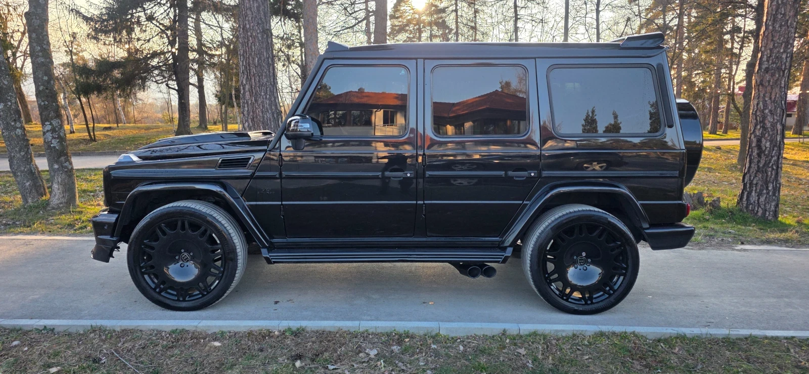 Mercedes-Benz G 500 5.0 306 BRABUS , снимка 8 - Автомобили и джипове - 55586377