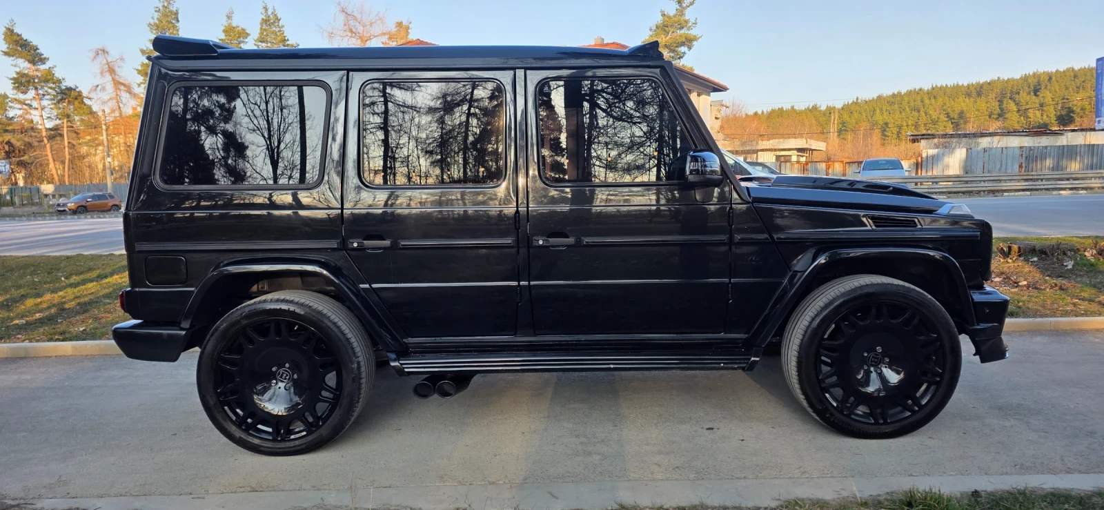 Mercedes-Benz G 500 5.0 306 BRABUS , снимка 9 - Автомобили и джипове - 55586377