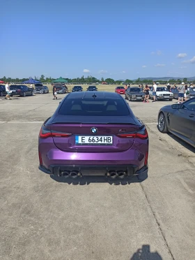 BMW M4 xDrive/comp/Twilight purple/HK, снимка 5