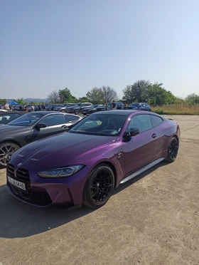 BMW M4 xDrive/comp/Twilight purple/HK, снимка 6