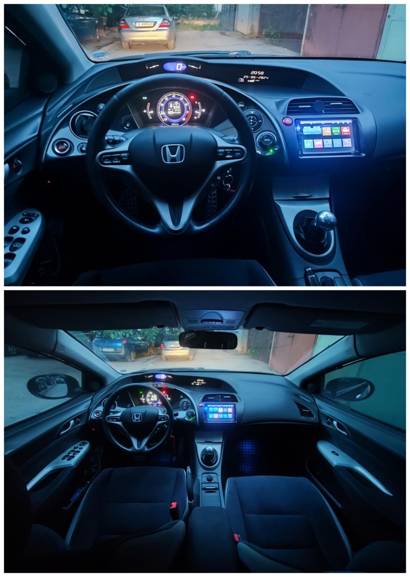 Honda Civic 1.8 i-vtec / Type S / LPG, снимка 15 - Автомобили и джипове - 46386589
