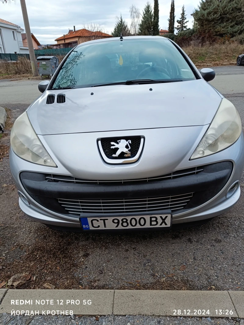 Peugeot 206 1.4hdi, снимка 4 - Автомобили и джипове - 48479914