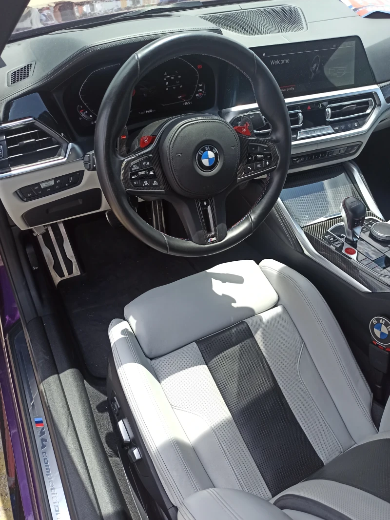 BMW M4 xDrive/comp/Twilight purple/HK, снимка 9 - Автомобили и джипове - 50758533