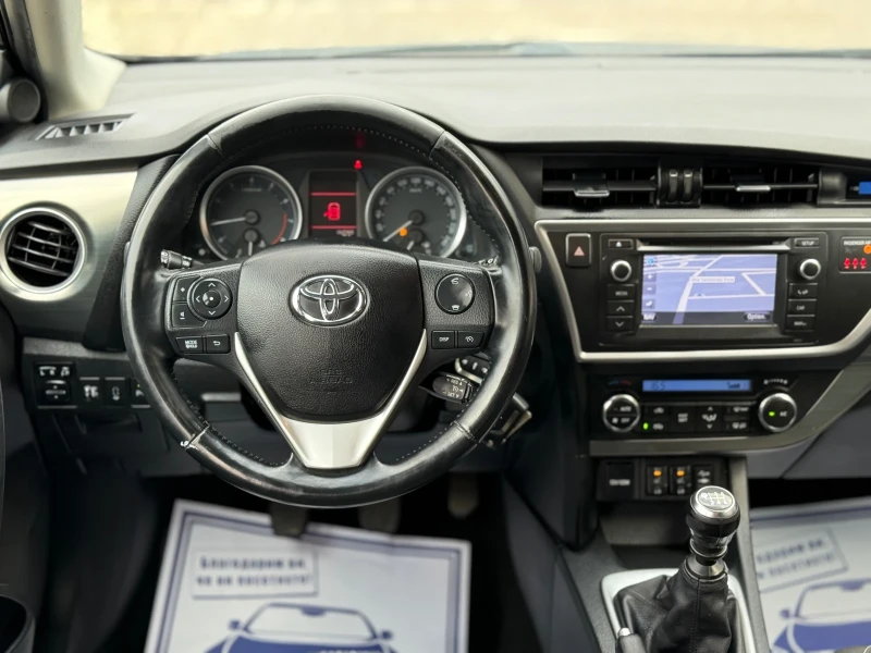 Toyota Auris 1.6i-132к.с. НАВИ/ КАМЕРА/ ДОКАЗУЕМ ПРОБЕГ 168Х.КМ, снимка 8 - Автомобили и джипове - 51657744
