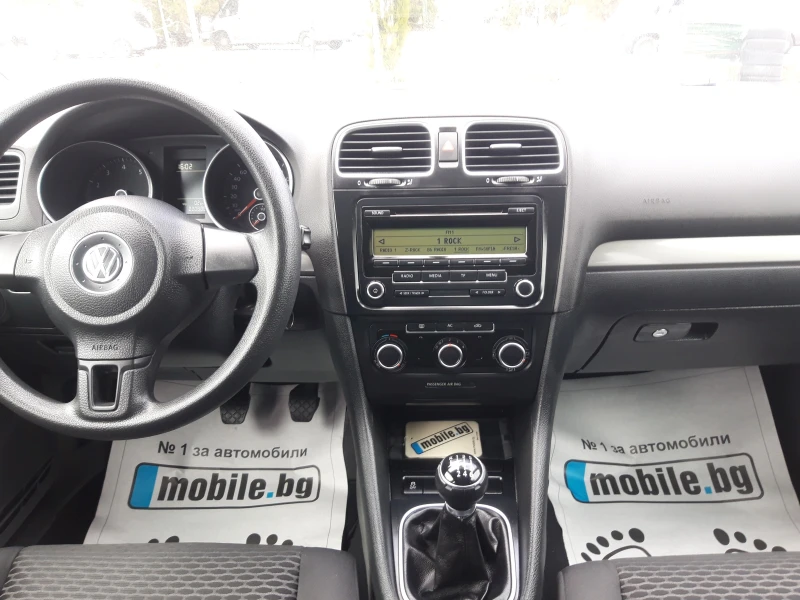 VW Golf VI* 1.4TSI* 122k.c* R-LINE * , снимка 9 - Автомобили и джипове - 52012771