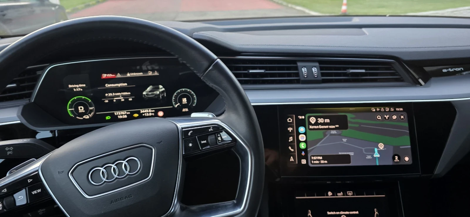 Audi E-Tron  55 Technic , matrix,  Quattro, снимка 1