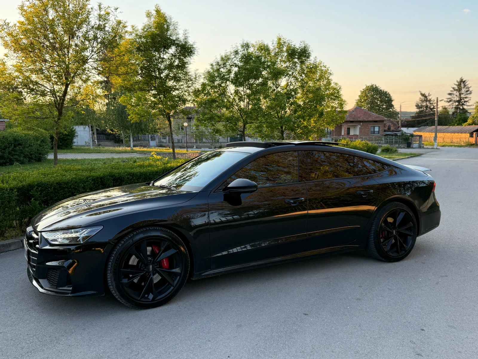 Audi A7 * 3xSline* B&O* Full Black* FULL MAX* , снимка 4 - Автомобили и джипове - 54444782