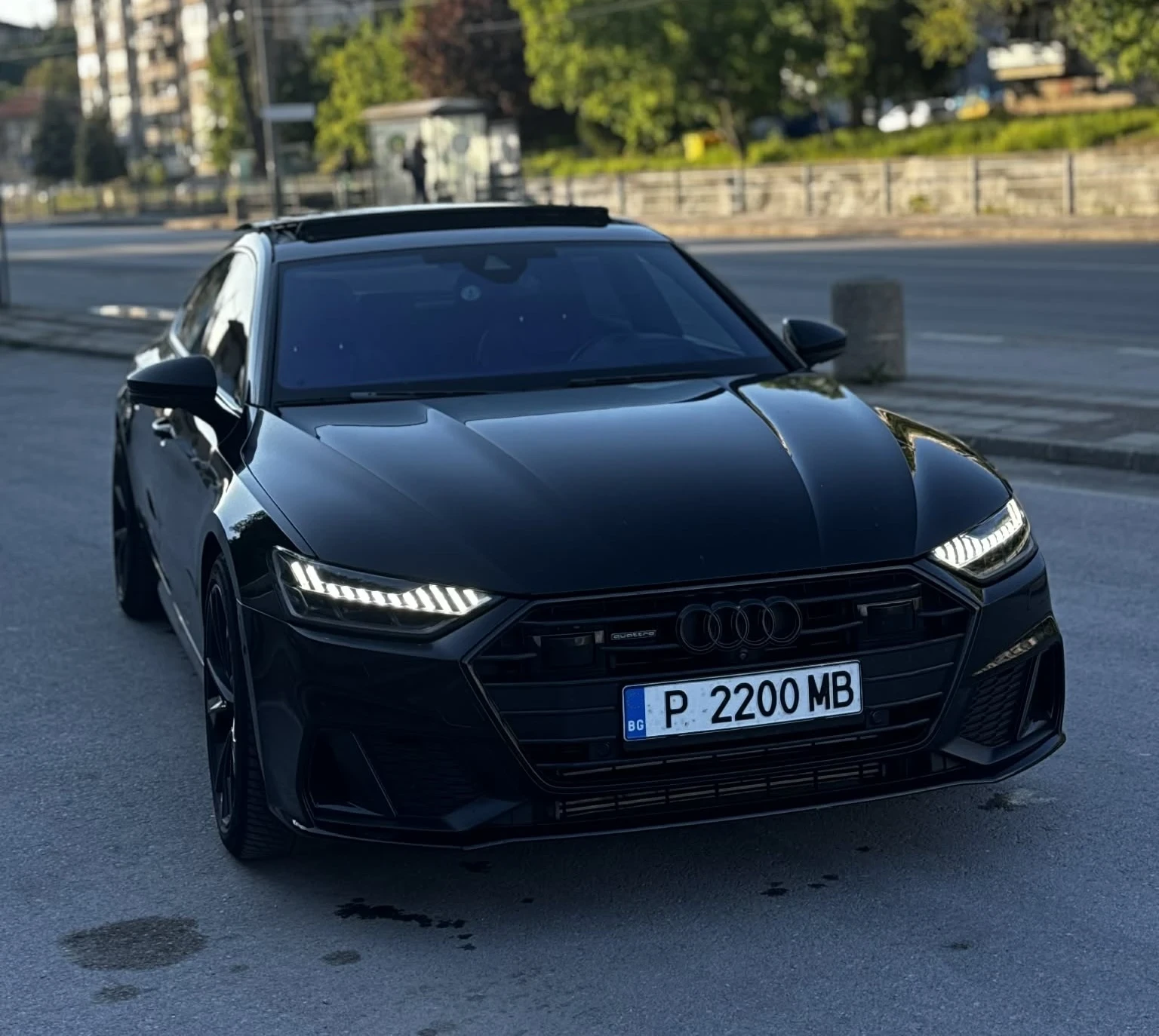 Audi A7 * 3xSline* B&O* Full Black* FULL MAX* , снимка 3 - Автомобили и джипове - 54444782
