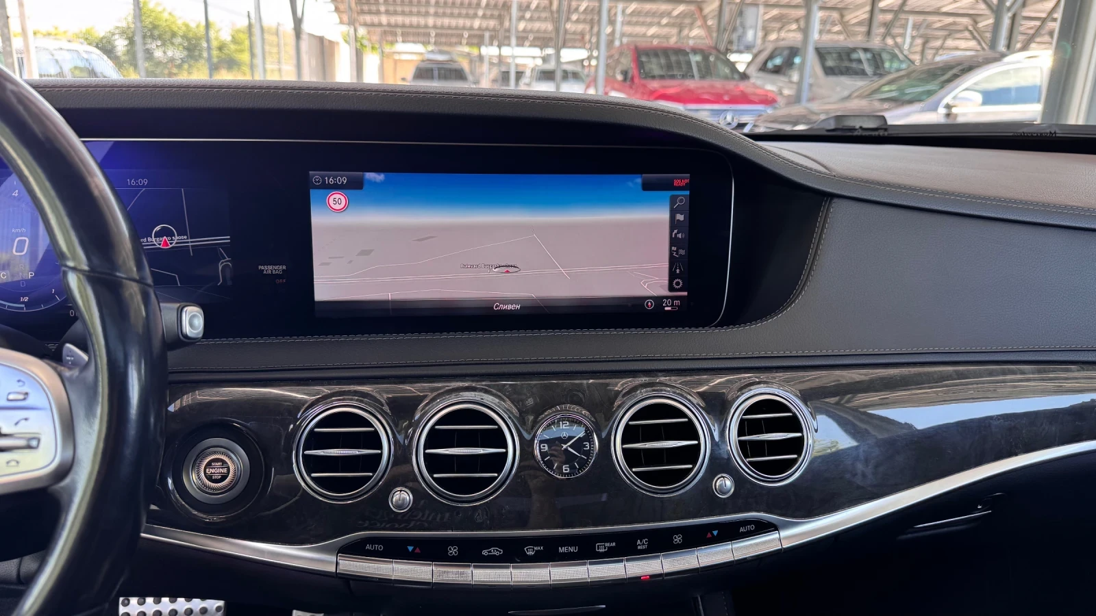 Mercedes-Benz S 450 AMG 367кс * Панорама* BURMESTER* , снимка 13 - Автомобили и джипове - 55263989