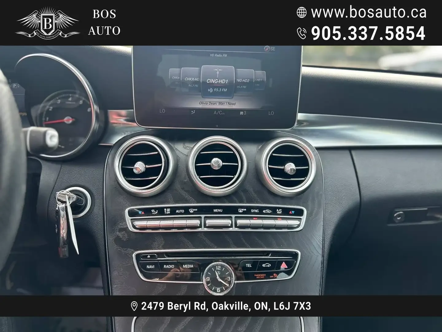 Mercedes-Benz C 400 AMG* LINE* 4MATIC* BURMESTER* КАМЕРА* ПАНОРАМА* , снимка 9 - Автомобили и джипове - 55980345