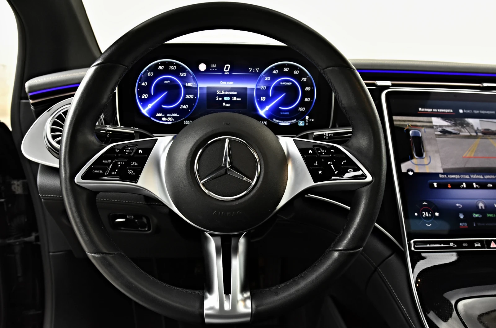 Mercedes-Benz EQE 350 4M AMG-OPTIC 360 BURMESTER HUD FULL NOV | Mobile.bg � ����������� 11