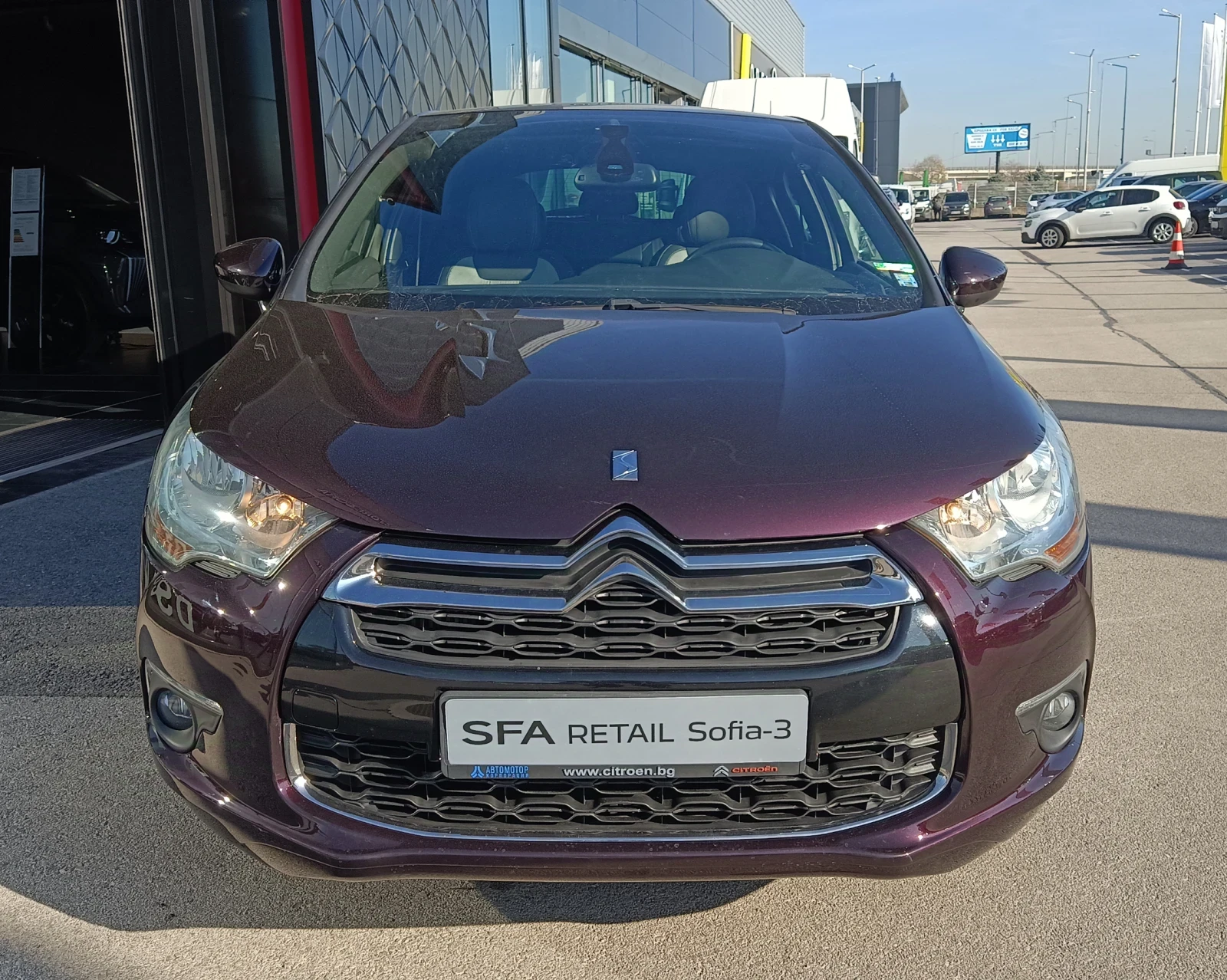 DS DS 4 1.6 BlueHDi / 120 HP AUT EURO 6 цвят бордо - изображение 2