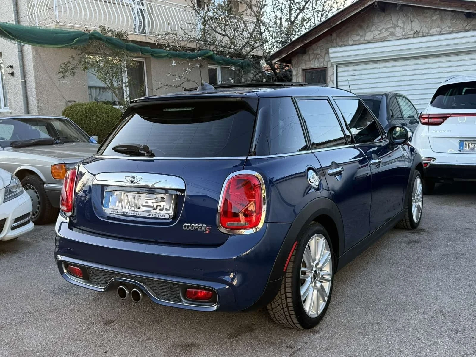 Mini Cooper s 4 ВРАТИ, снимка 5 - Автомобили и джипове - 54795470