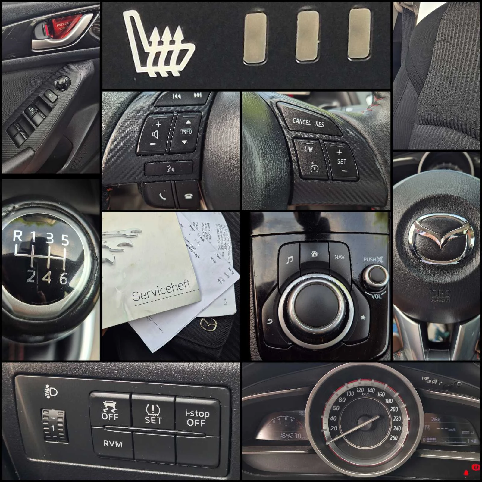 Mazda 3 6- скорости, снимка 11 - Автомобили и джипове - 55154286