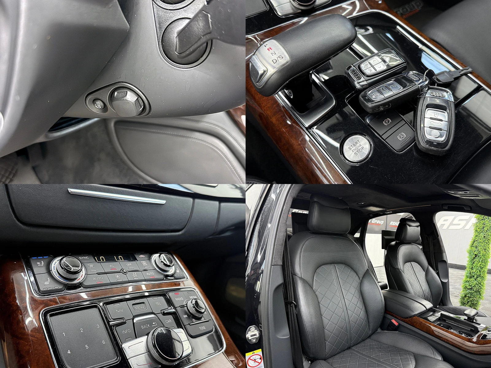 Audi A8 4.2TDI/LONG/2xTV/Bang&Oulfsen/ГЕРМАНИЯ ЛИЗИНГ, снимка 15 - Автомобили и джипове - 55693129