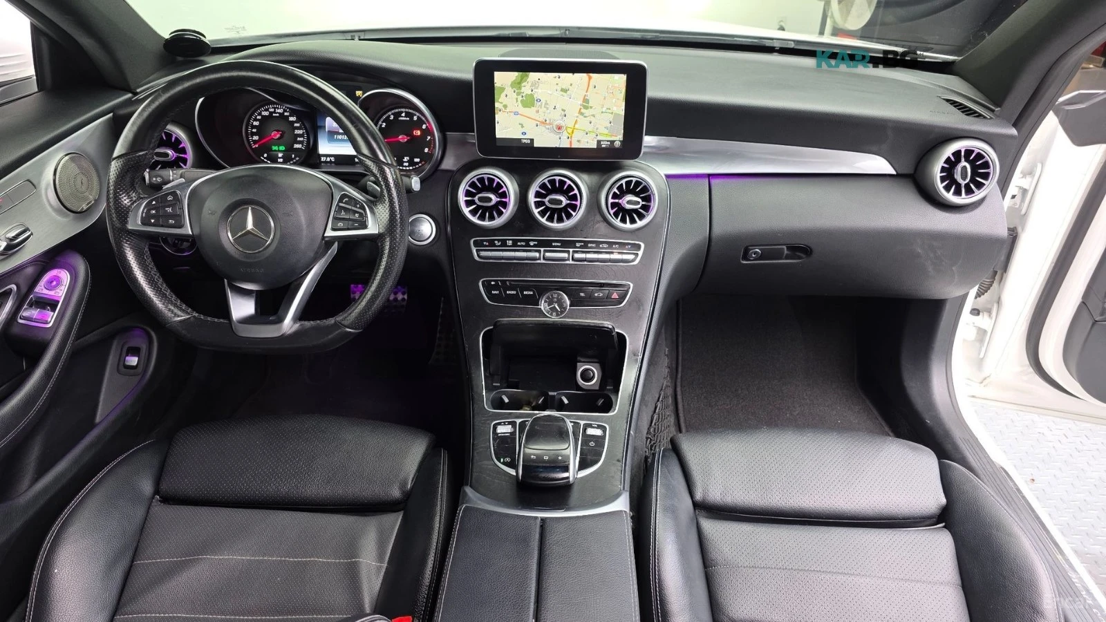 Mercedes-Benz C 200 HUD* КОЖА* НАВИ* ПАНО* АВТОКРЕДИТ, снимка 5 - Автомобили и джипове - 55709726