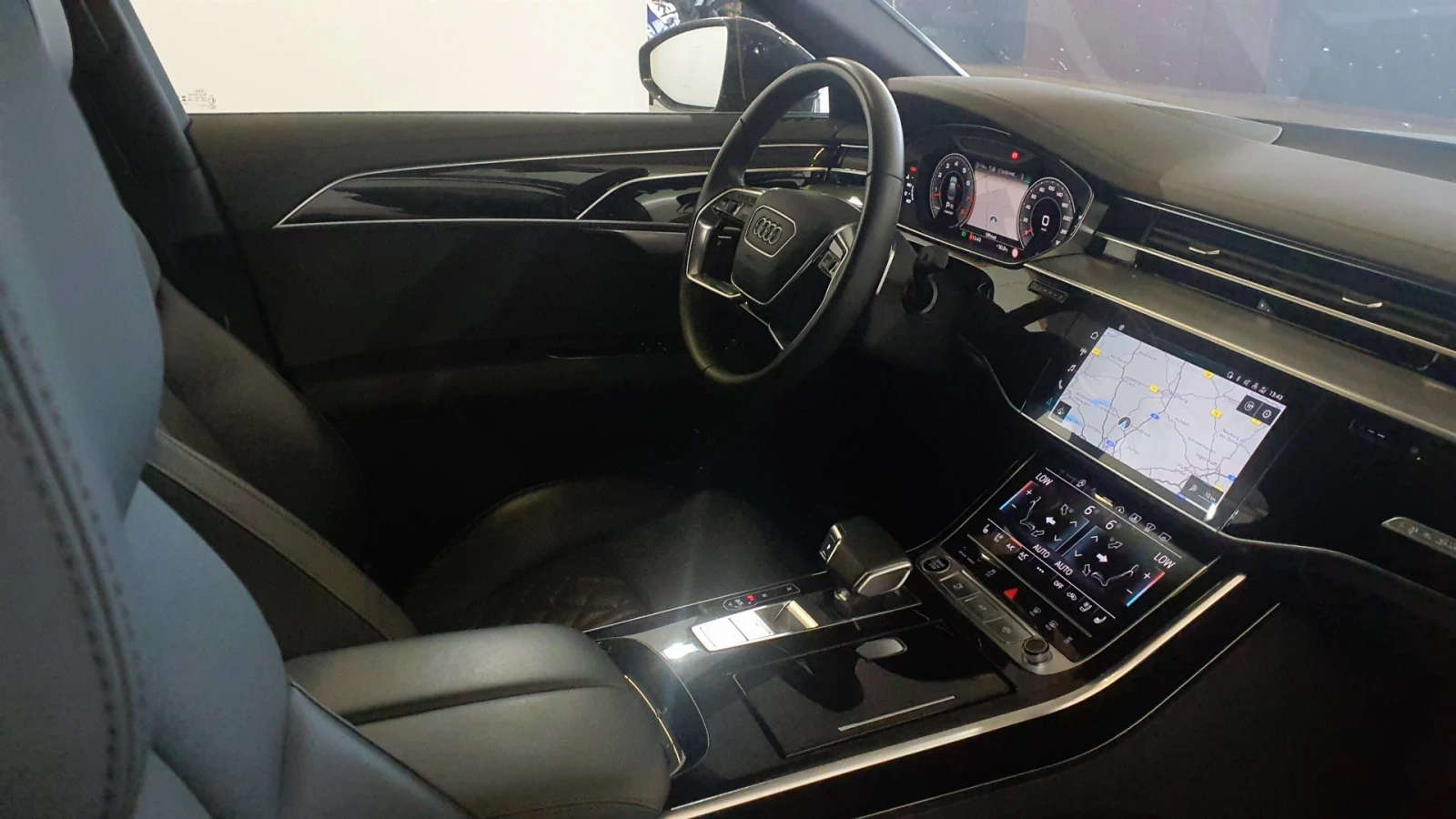 Audi A8 / ОЧАКВАН ВНОС / B&O / Keyless / 360 / Soft Close/, снимка 7 - Автомобили и джипове - 56022560