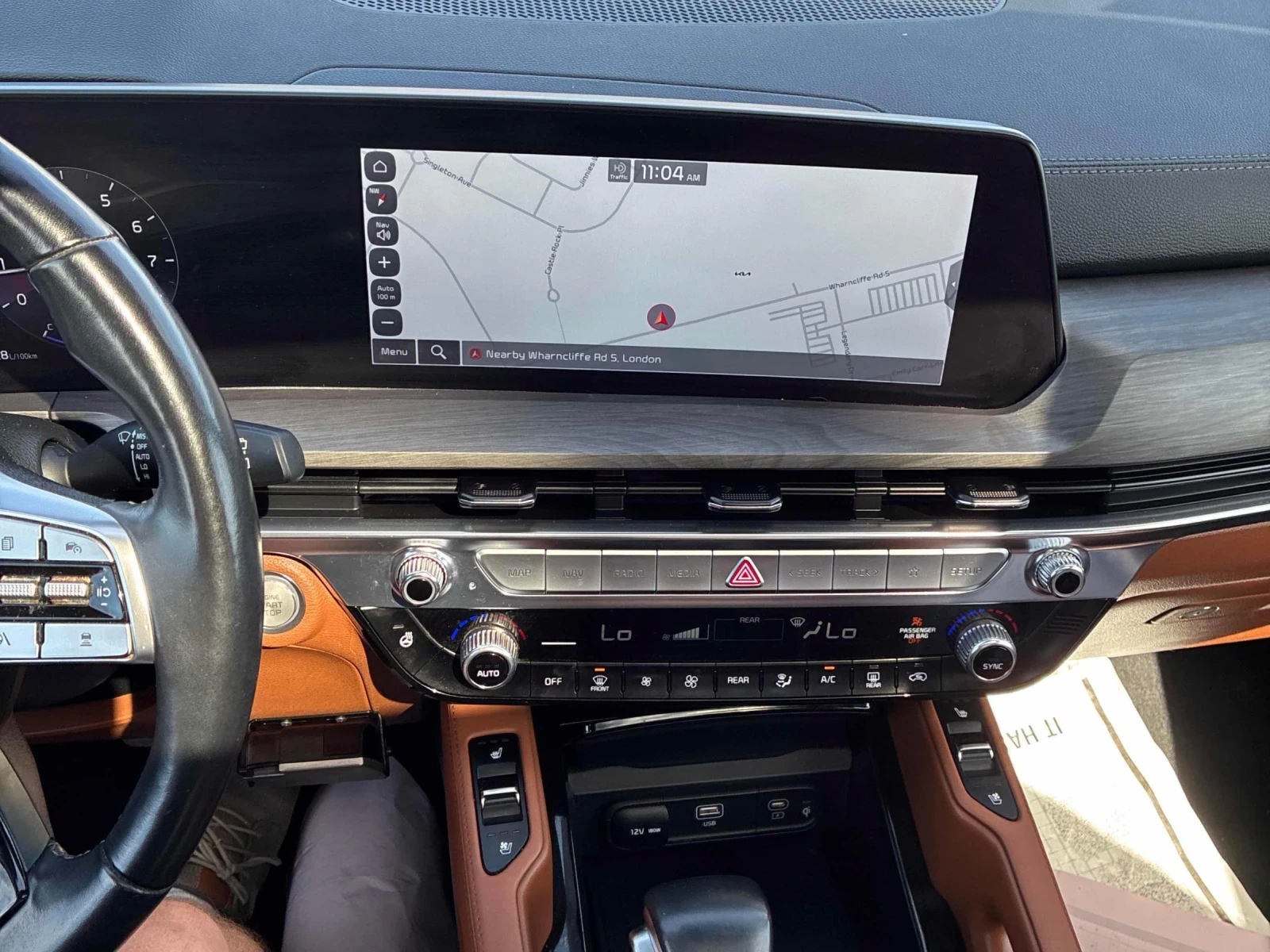 Kia Telluride X-Pro AWD w/Terracotta* Обдух* Pano* 360* H&K* , снимка 9 - Автомобили и джипове - 56048468