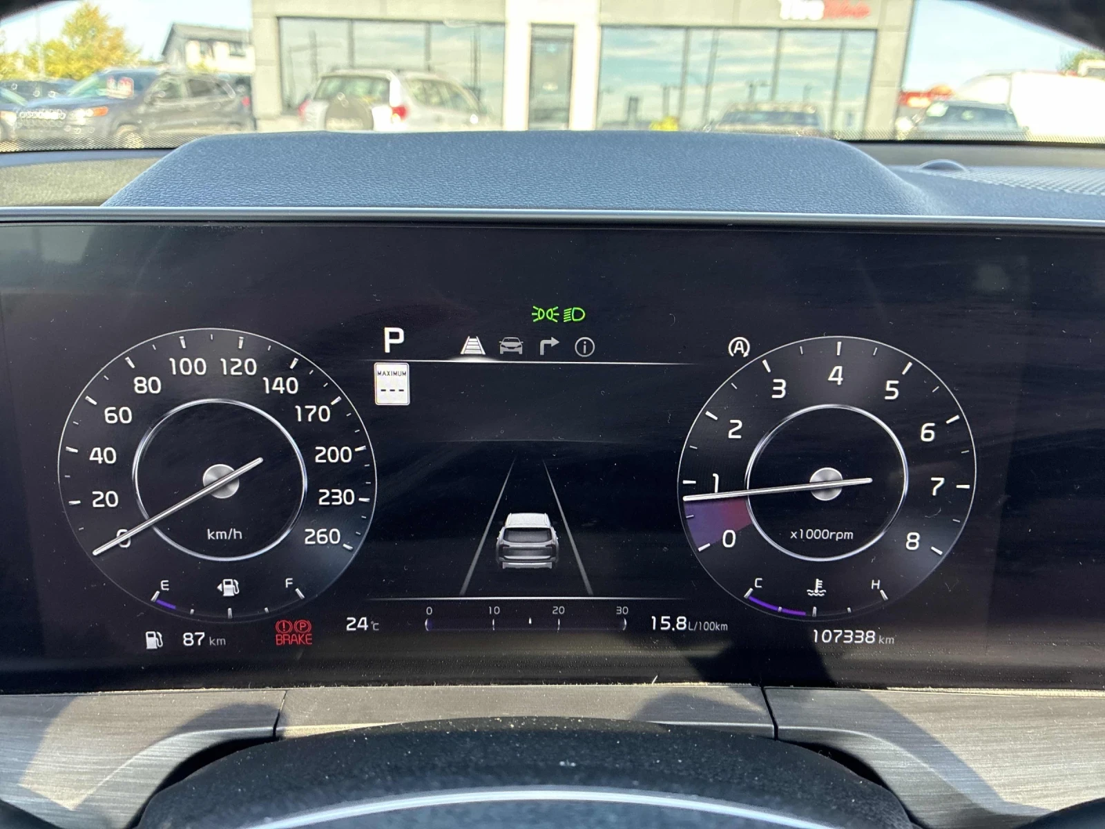 Kia Telluride X-Pro AWD w/Terracotta* Обдух* Pano* 360* H&K* , снимка 8 - Автомобили и джипове - 56048468
