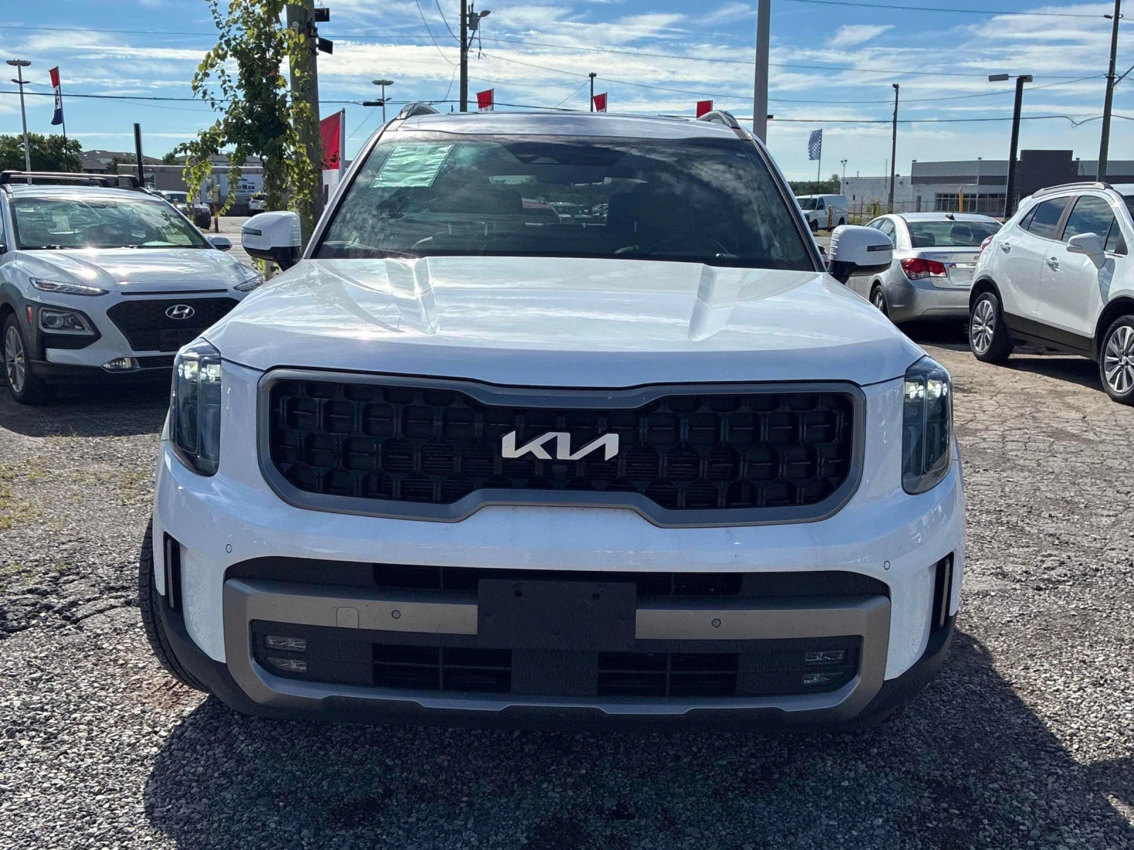 Kia Telluride X-Pro AWD w/Terracotta* Обдух* Pano* 360* H&K* , снимка 3 - Автомобили и джипове - 56048468