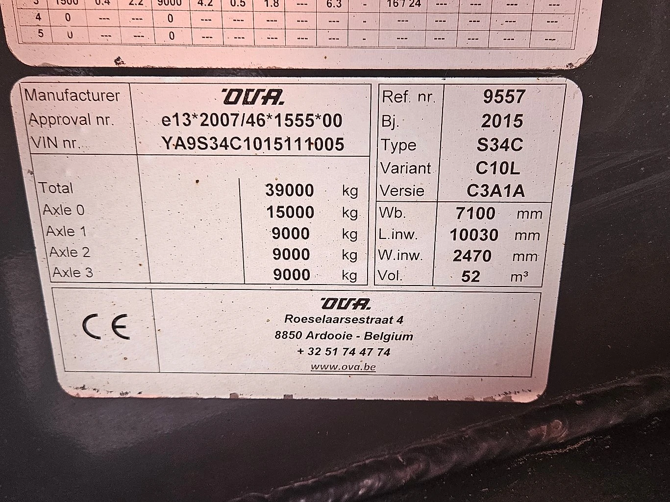Полуремарке Други OVA 52m3, снимка 13 - Ремаркета - 55851117
