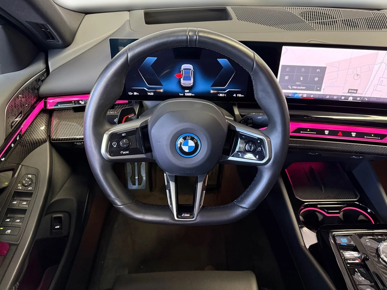 BMW i5 40eDRIVE/340HP/MSPORT/360/B&W/21/PANO/ACC/901z, снимка 8 - Автомобили и джипове - 56200281