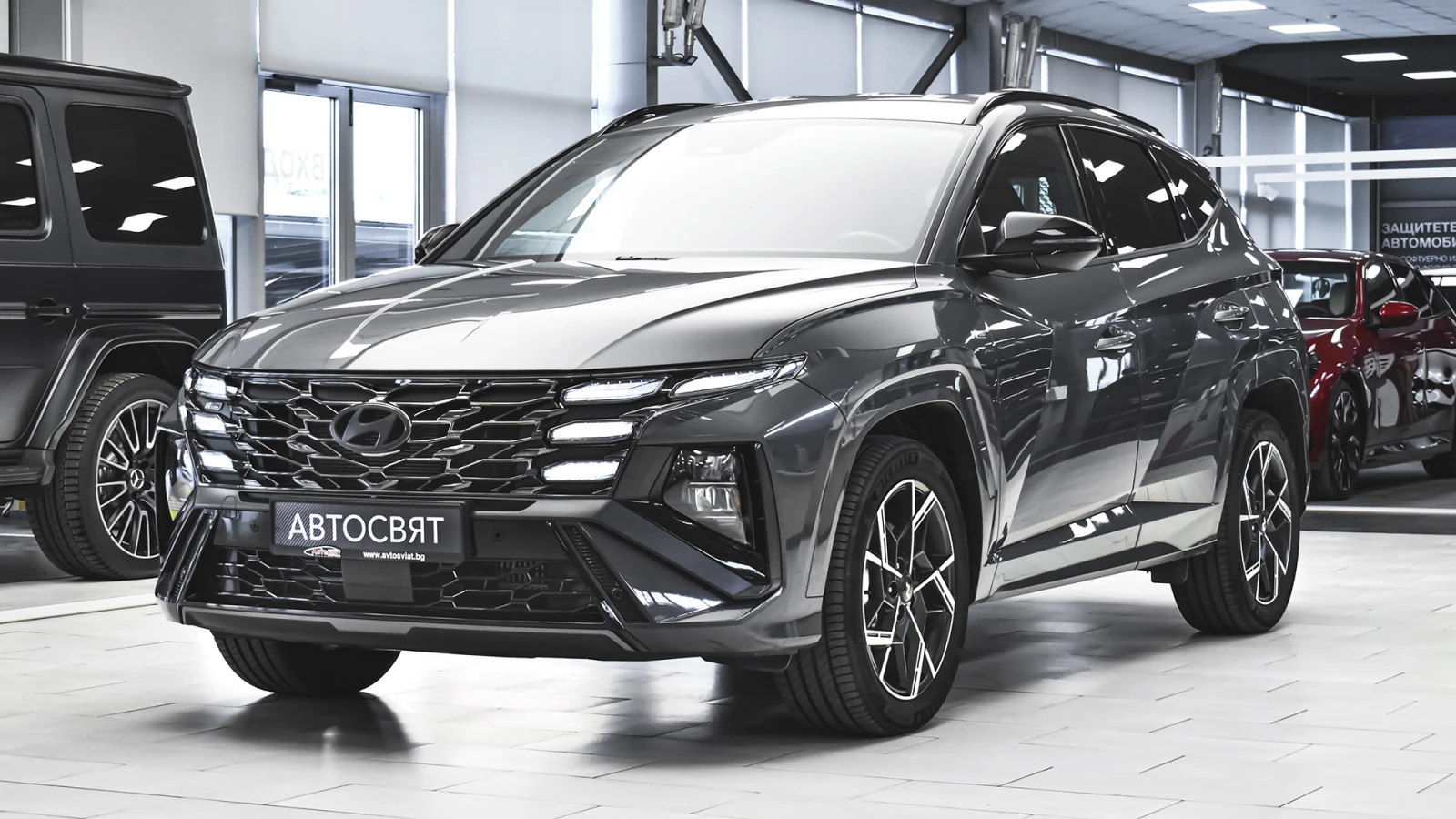 Hyundai Tucson 1.6T N LINE Full Hybrid Automatic, снимка 4 - Автомобили и джипове - 54760563