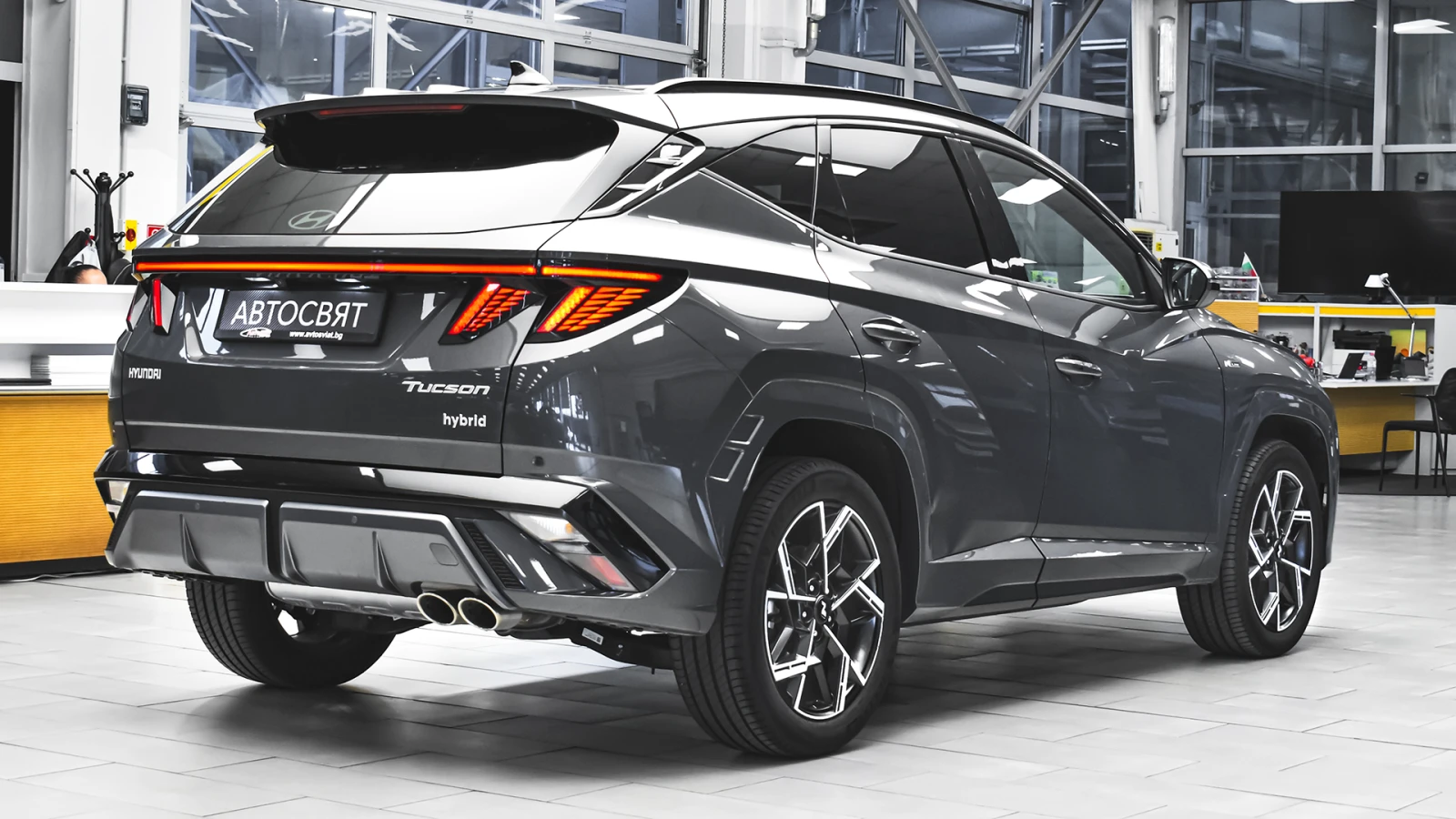Hyundai Tucson 1.6T N LINE Full Hybrid Automatic, снимка 6 - Автомобили и джипове - 54760563