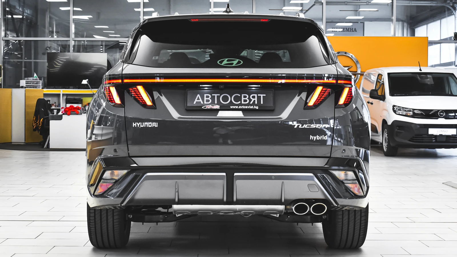 Hyundai Tucson 1.6T N LINE Full Hybrid Automatic, снимка 3 - Автомобили и джипове - 54760563