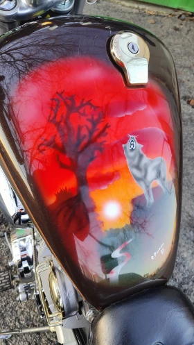 Yamaha Virago Golden edition, снимка 7