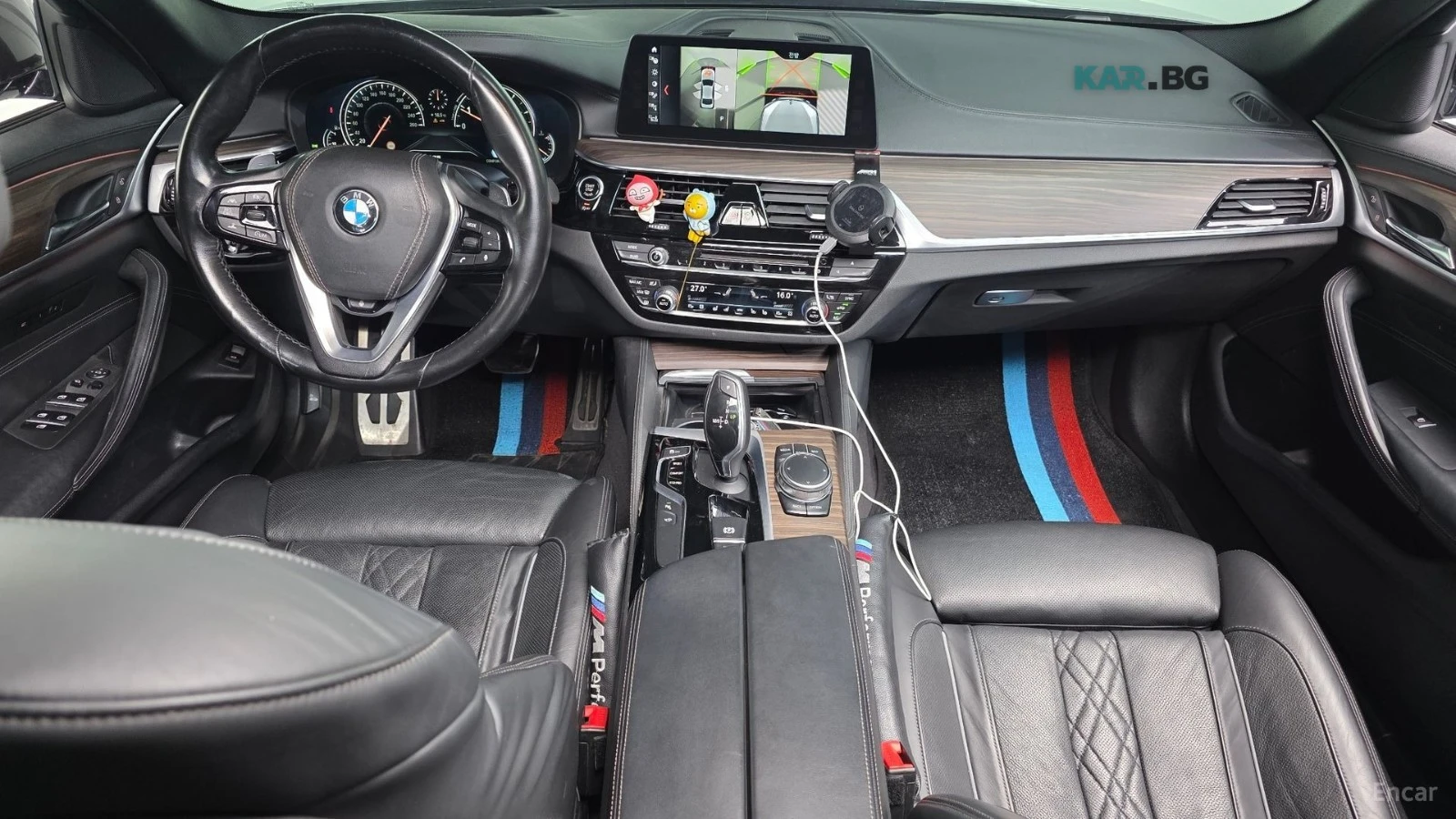 BMW 530 I / M PKG / ОБДУХ / ПОДГРЕВИ / 360 , снимка 7 - Автомобили и джипове - 54598044