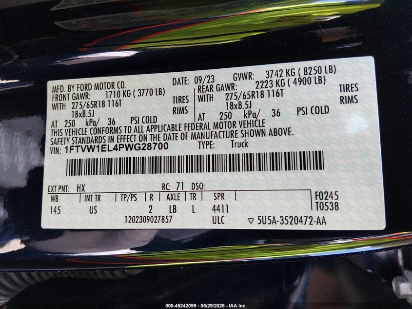 Ford F150 F-150 Lightning Xlt, снимка 9 - Автомобили и джипове - 54799373