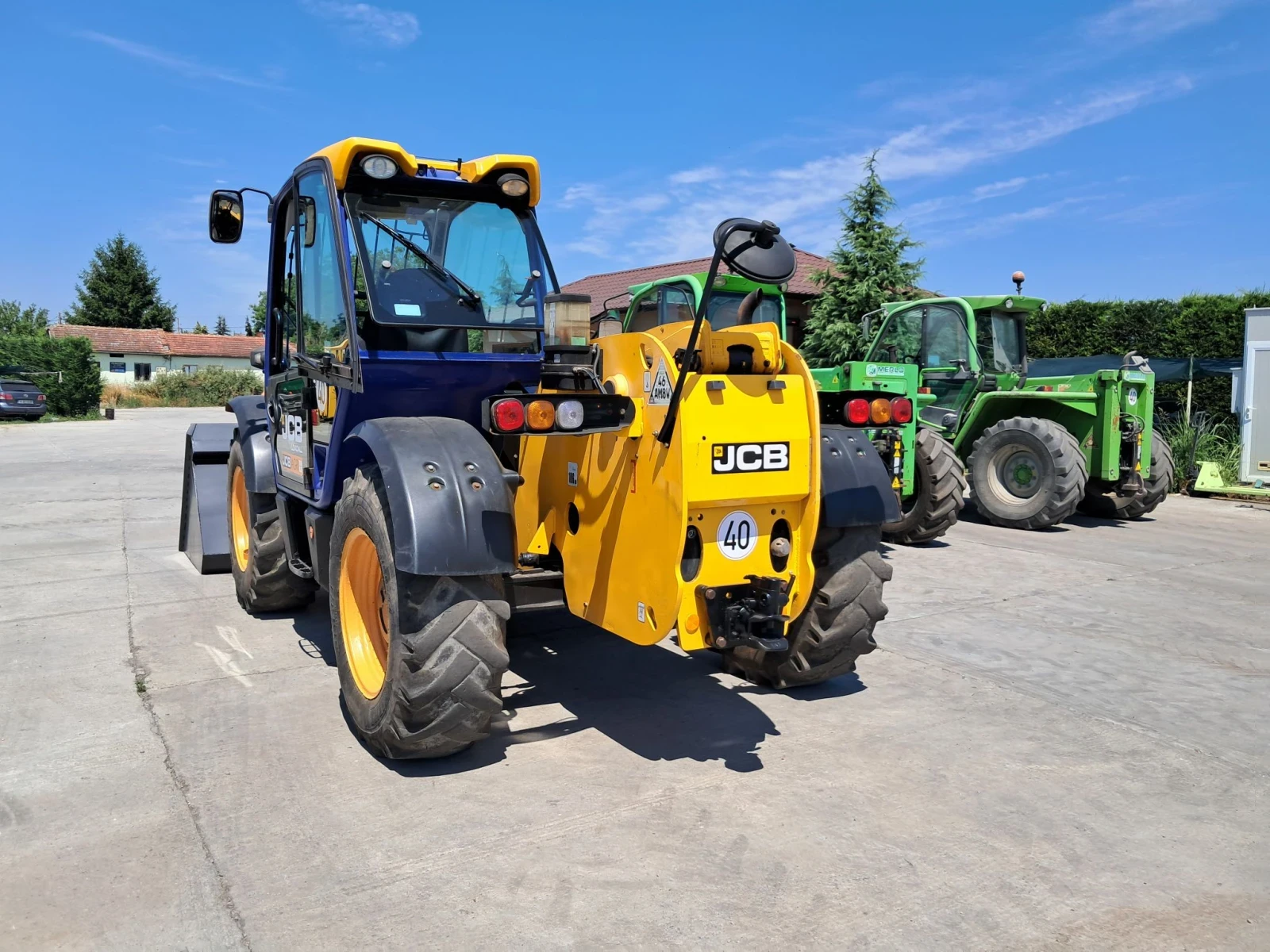Телескопичен товарач JCB 531-70, снимка 2 - Селскостопанска техника - 56649511