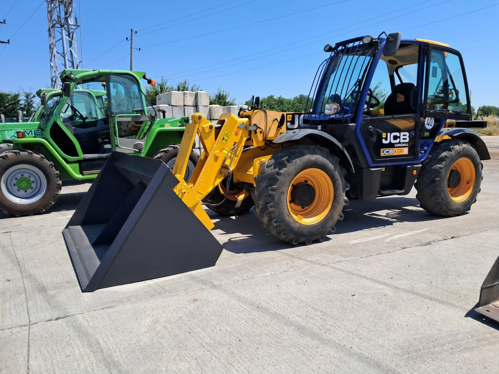Телескопичен товарач JCB 531-70