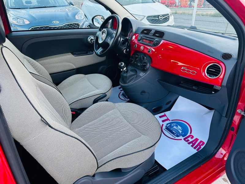 Fiat 500 1.4 Sport! 6-скорости! Клима!Панорама!внос Италия!, снимка 12 - Автомобили и джипове - 46264758