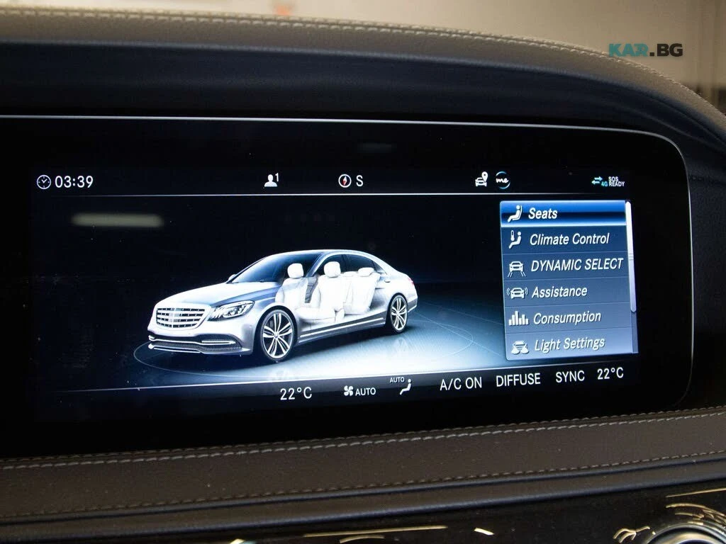 Mercedes-Benz S 560 * 4MATIC* АвтоКредит * (ЦЕНА ДО БГ), снимка 15 - Автомобили и джипове - 55398389