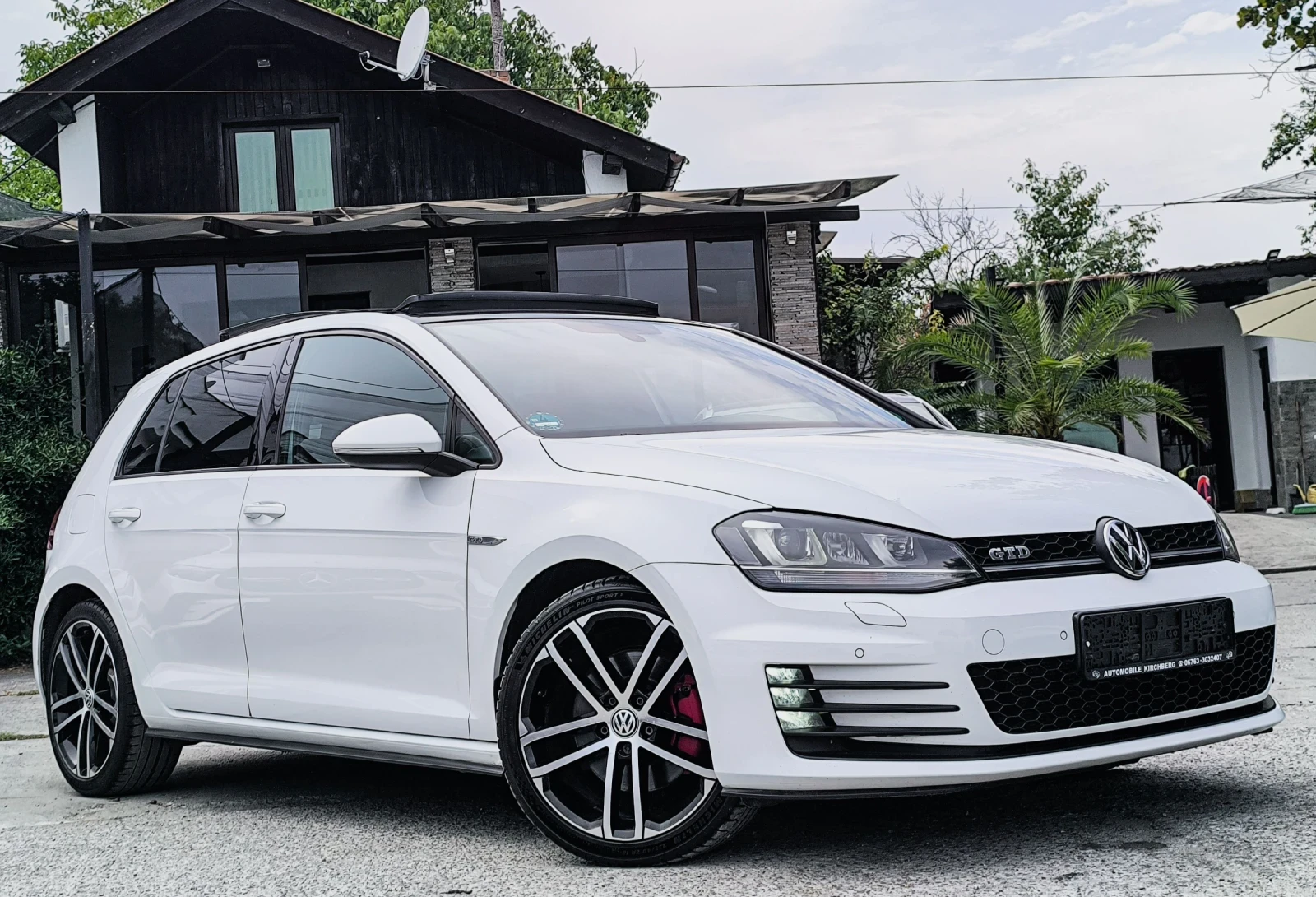 VW Golf 2.0TDI GTD DSG ПАНОРАМА ГЕРМАНИЯ ТОП ТОП ТОП, снимка 3 - Автомобили и джипове - 56042483