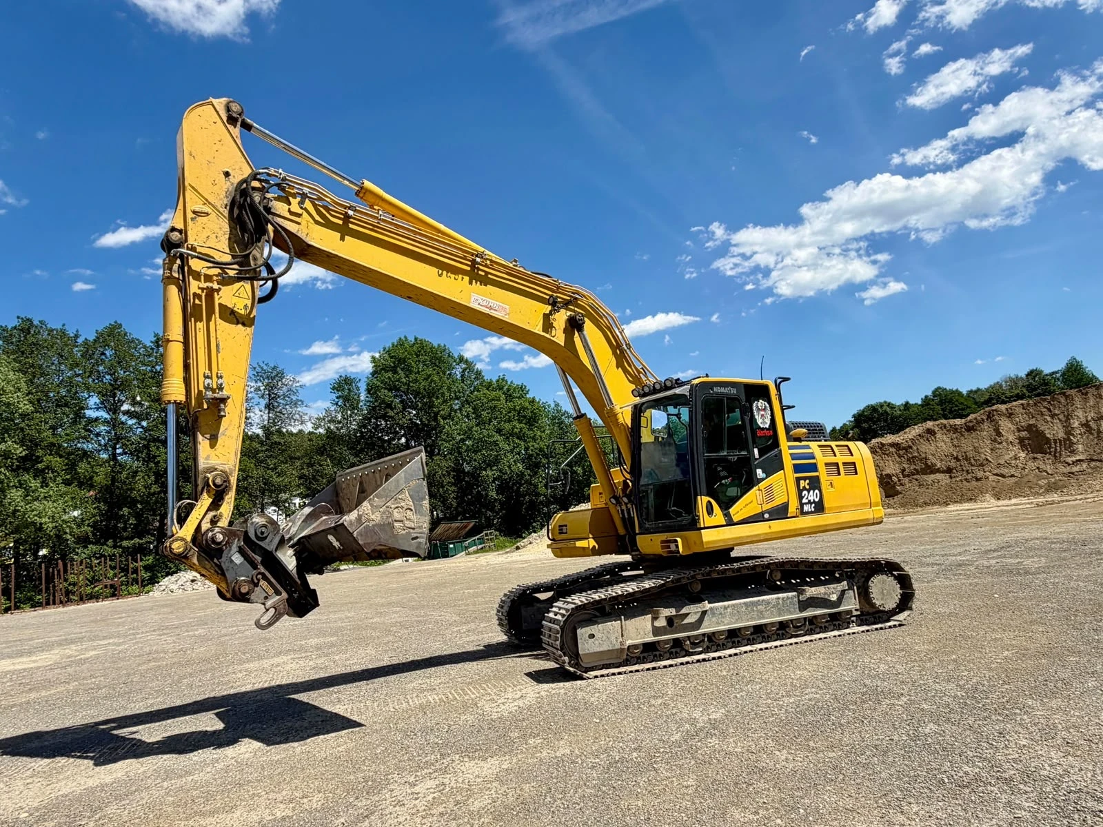 Багер Komatsu PC 240NLC, 3-кофи, Внос, , , , снимка 7 - Индустриална техника - 54840270