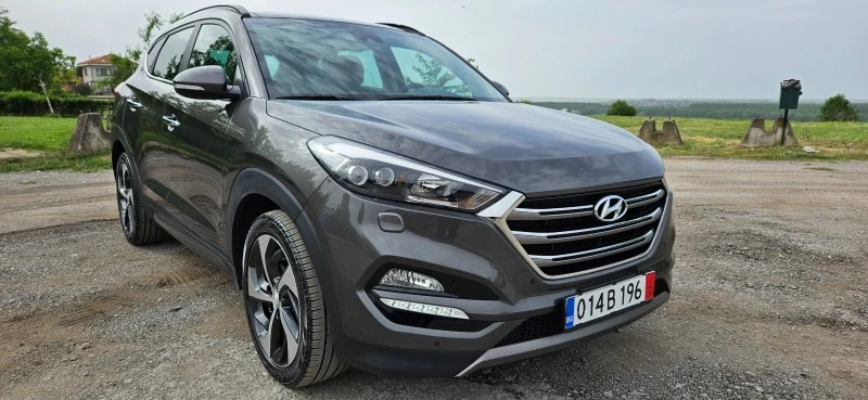 Hyundai Tucson 2, 0CRDi-185кс* 4Х4* 2017г* LED* ПАНОРАНА* ПЕРФЕКТ, снимка 3 - Автомобили и джипове - 45322001