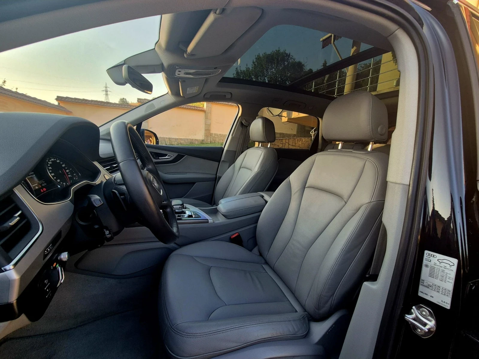 Audi Q7 Matrix/Pano/Night-Vison/360Cam/1-ви собственик/  - изображение 10