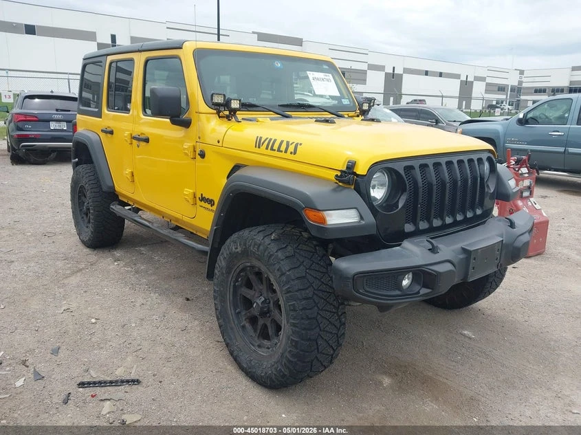 Jeep Wrangler 3.6l Unlimited Willys Sport 4X4